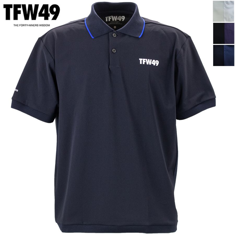 ティーエフダブリュー49 ゴルフ ウェア メンズ シグネチャーショートスリーブレギュラーポロ TFW49 SIGNATURE SS REGULAR POLO T102610013 TFW 春夏新作