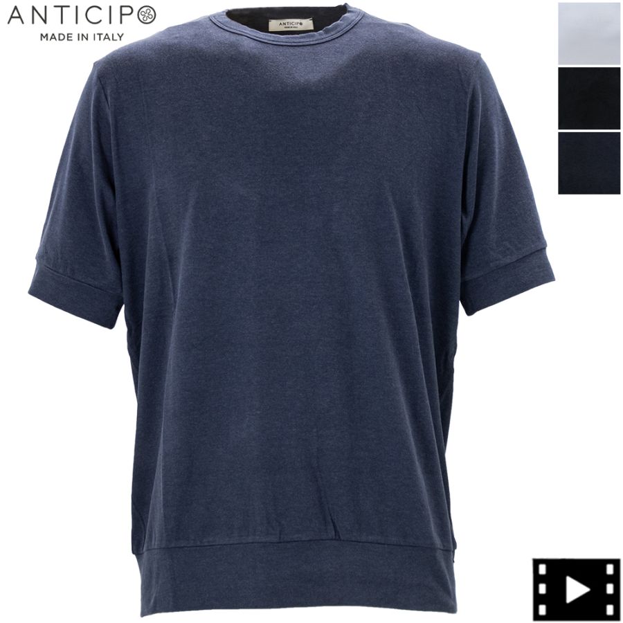アンティーチポ Tシャツ メンズ バンブーコットン 半袖 カットソー ネッビオーロ ANTICIPO NEBBIOLO ATP VBC4235 春夏新作