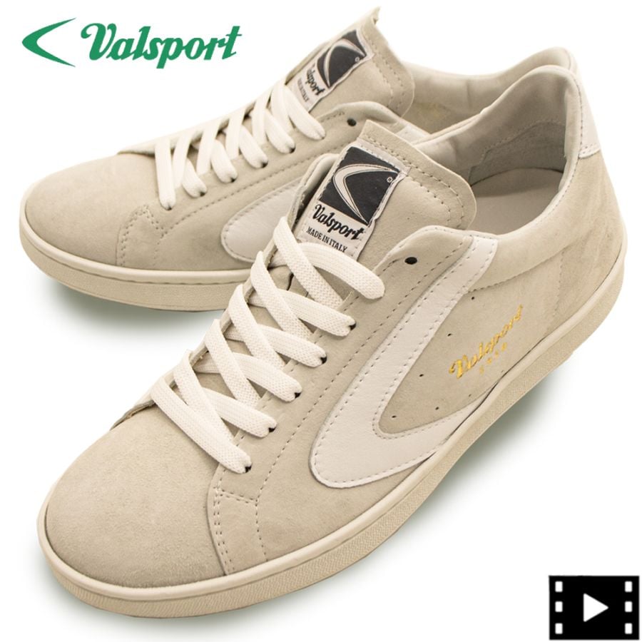 ヴァルスポルト スニーカー メンズ スエード ローカット スニーカー トーナメント 日本別注カラー VALSPORT TOURNAMENT VST VS261UAVT3102M WHITE 春夏新作