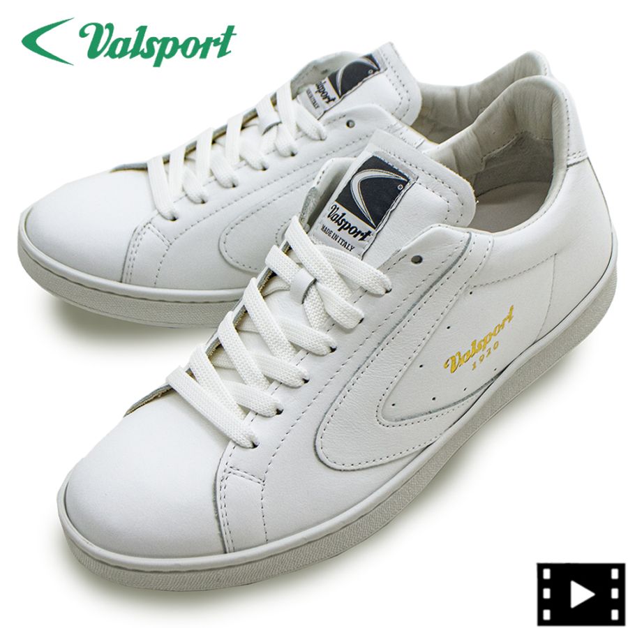 ヴァルスポルト スニーカー メンズ レザー ローカット スニーカー トーナメント 日本別注カラー VALSPORT TOURNAMENT VST VS261UAVT3101M WHITE 春夏新作