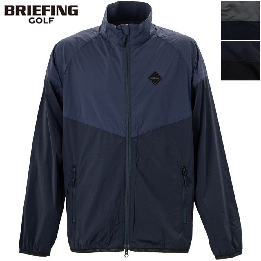 ブリーフィング ゴルフ ウェア メンズ バイカラー ウィンドブルゾン BRIEFING GOLF MS BI-COLOR WIND BLOUSON BRG261M35 BRG 春夏新作