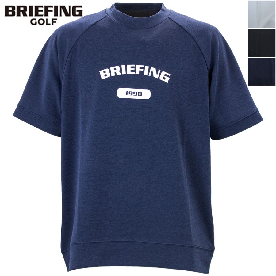 ブリーフィング ゴルフ ウェア メンズ カレッジロゴ ハイネック BRIEFING GOLF MS COLLEGE LOGO HIGHNECK BRG261M49 BRG 春夏新作