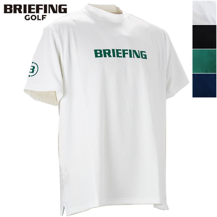 ブリーフィング ゴルフ ウェア メンズ リラックスフィット アースピケハイネック BRIEFING GOLF MS EARTH PIQUE HIGHNECK RF BRG263M02 BRG 秋冬新作