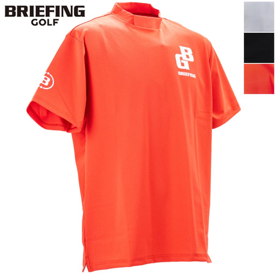 ブリーフィング ゴルフ ウェア メンズ リラックスフィット アースメッシュハイネック BRIEFING GOLF MS EARTH MESH HIGHNECK RF BRG263M04 BRG 秋冬新作