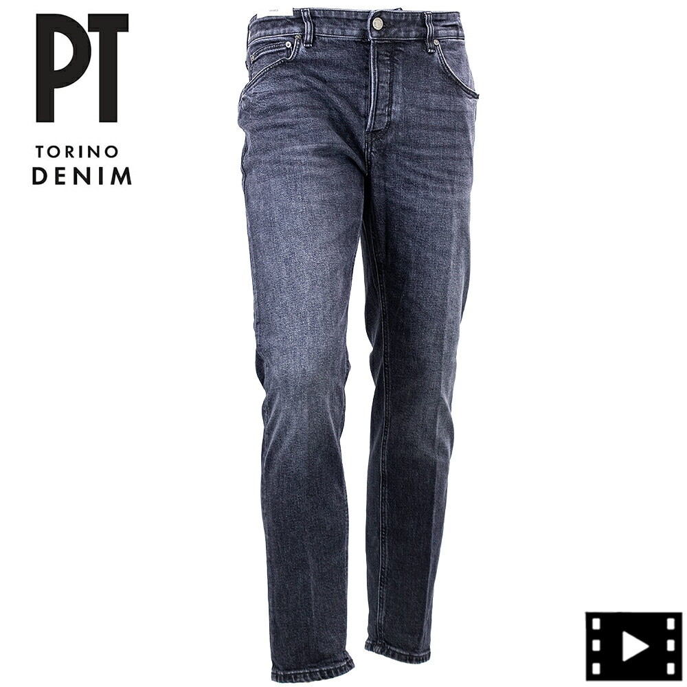 ピーティートリノデニム デニム メンズ ストレッチ テーパードデニム レゲエ PT TORINO DENIM REGGAE PTD C5TP05B0 CA2420 MD10 秋冬新作