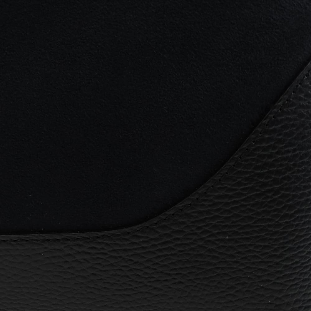 ペッレモルビダ バッグ 撥水 エコスエード シュリンクレザー コンビトートバッグ コローレ PELLE MORBIDA Colore PMO-ST013F PMO BLACK 秋冬新作
