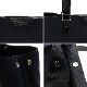 ペッレモルビダ バッグ 撥水 エコスエード シュリンクレザー コンビトートバッグ コローレ PELLE MORBIDA Colore PMO-ST013F PMO BLACK 秋冬新作