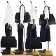 ペッレモルビダ バッグ 撥水 エコスエード シュリンクレザー コンビトートバッグ コローレ PELLE MORBIDA Colore PMO-ST013F PMO BLACK 秋冬新作