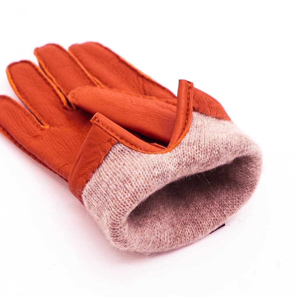 【Yuu S】 コレアーレグローブス　オレンジ　手袋 7.5　BEAMS Yuu S様専用】 コレアーレグローブス オレンジ 手袋 7.5 BEAMS - メルカリ