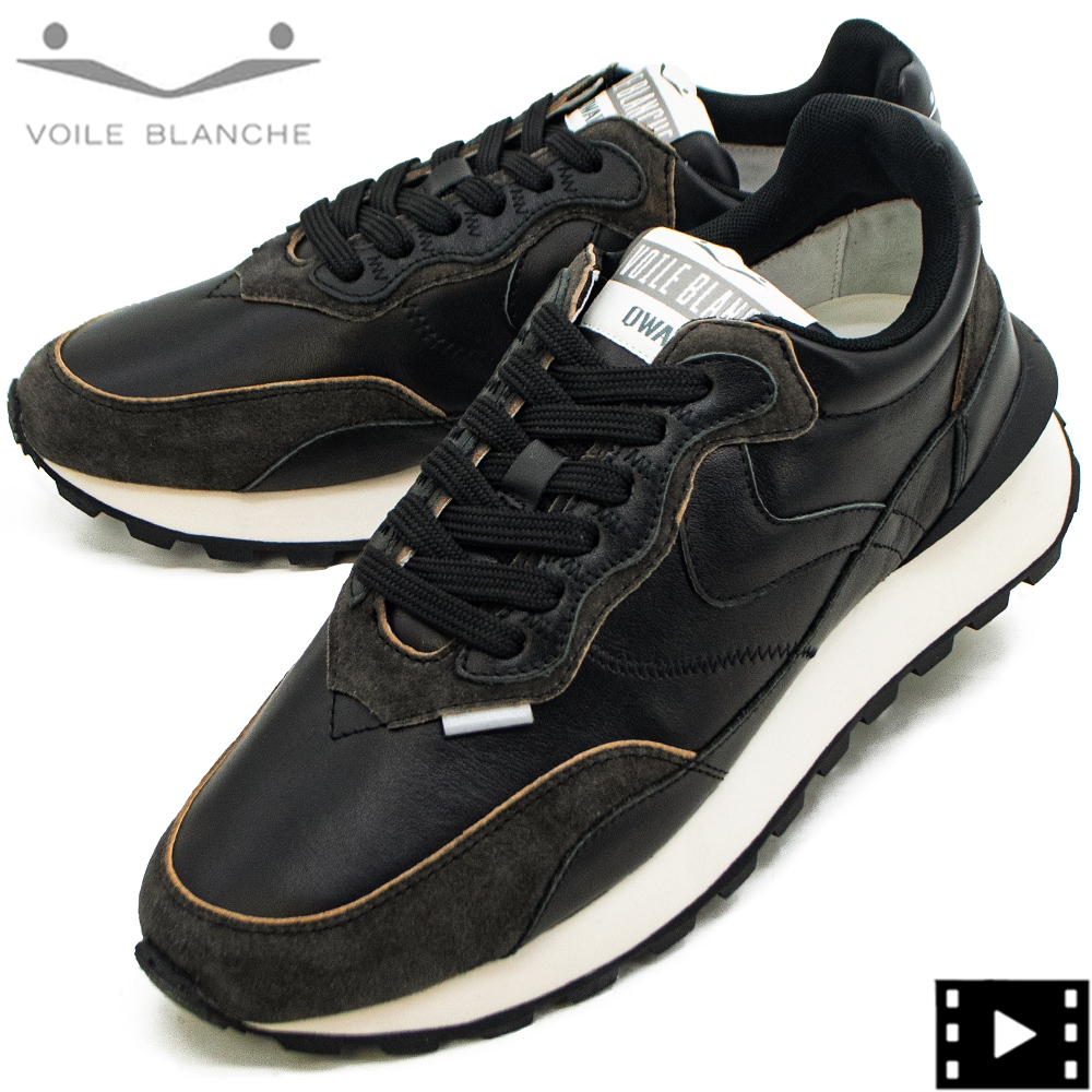 ボイルブランシェ スニーカー メンズ レザー スエード ローカット