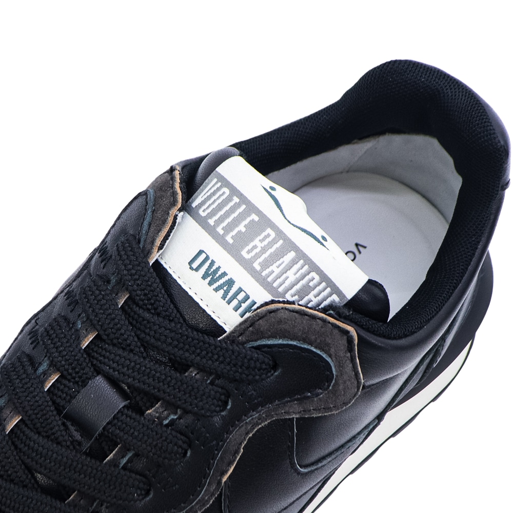 ボイルブランシェ スニーカー メンズ レザー スエード ローカットスニーカー VOILE BLANCHE QWARK HYPE MAN VBC 20177930/17 0A01 秋冬新作