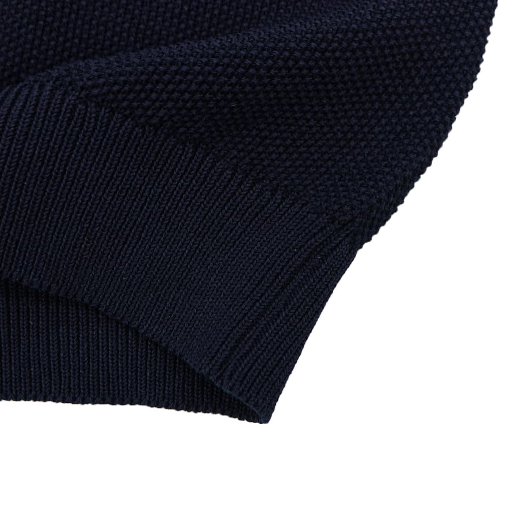 リナシェンテ カットソー メンズ ウォッシャブル サマーニット ピケ クルーネック ニットT RINASCENTE WASHABLE PIQUE CREWNWCK Cervo 233-95500 RST 春夏新作