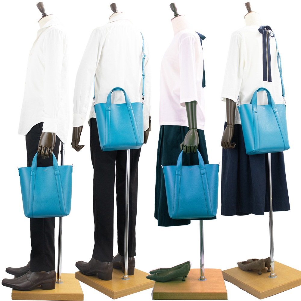 ペッレモルビダ　２wayトート　美品 ペッレモルビダ トートバッグ ダブルフェイスレザー 2WAY 縦型
