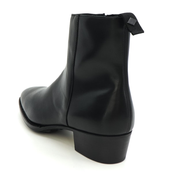 【セール】ダブルエイチ ブーツ メンズ 撥水レザー デュプイ社製プーマエイチ サイドジップブーツ WH PUMA H WH-6906 WH0 BLK 【返品交換不可】