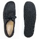クラークス オリジナルズ メンズ ヘアオンレザー ワラビー CLARKS ORIGINALS WALLABEE CLK 26174031 Black Hair On