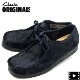 クラークス オリジナルズ メンズ ヘアオンレザー ワラビー CLARKS ORIGINALS WALLABEE CLK 26174031 Black Hair On