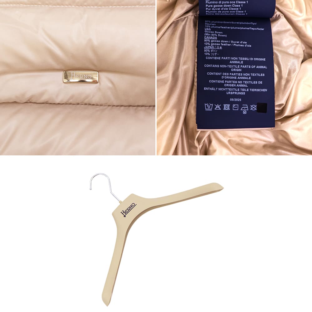 ヘルノ ダウン レディース ナイロン ウルトラライト ブルソン HERNO PI001781D-12017Z HER 1985 秋冬新作