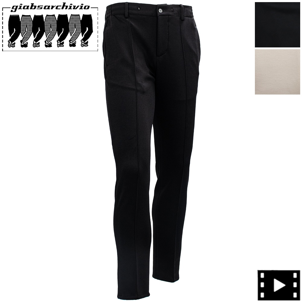 ジャブスアルキヴィオ パンツ メンズ トロジャージー クリースステッチ