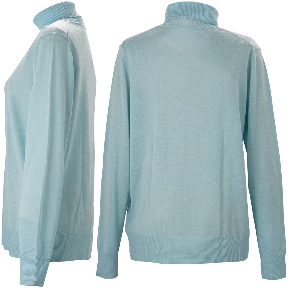 ブランベール カットソー レディース ウールカシミヤ タートルネック 長袖 BLANCVERT LW3413101 BVR 秋冬新作