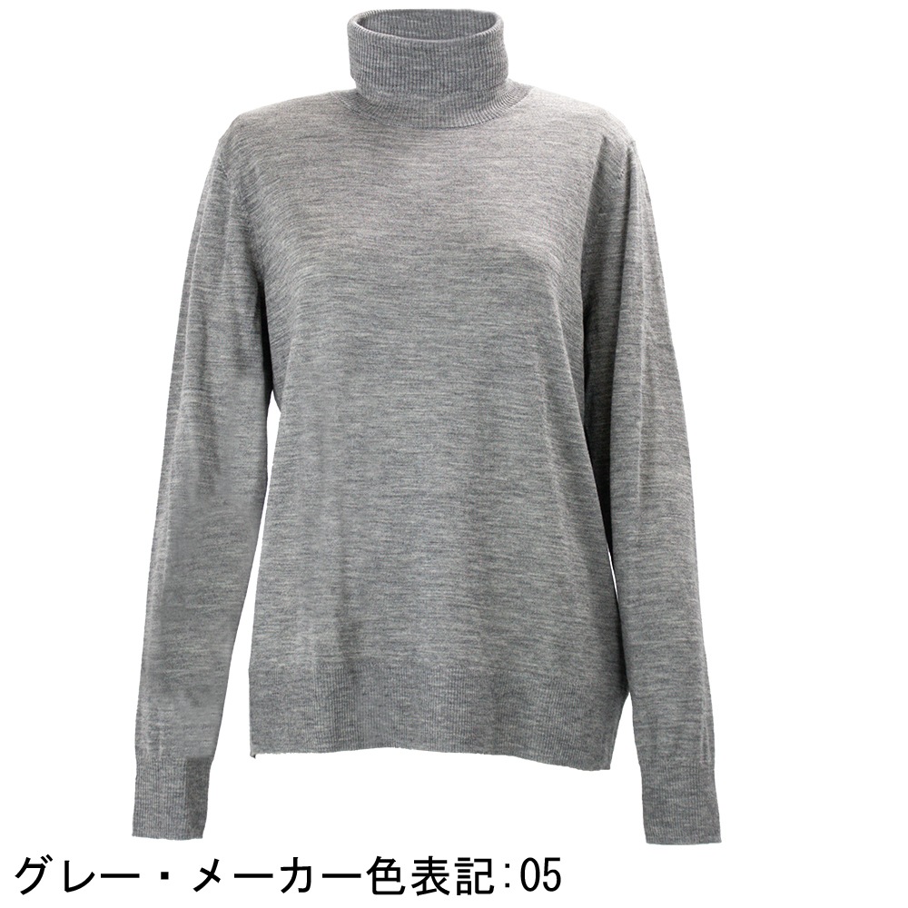 ブランベール カットソー レディース ウールカシミヤ タートルネック 長袖 BLANCVERT LW3413101 BVR 秋冬新作