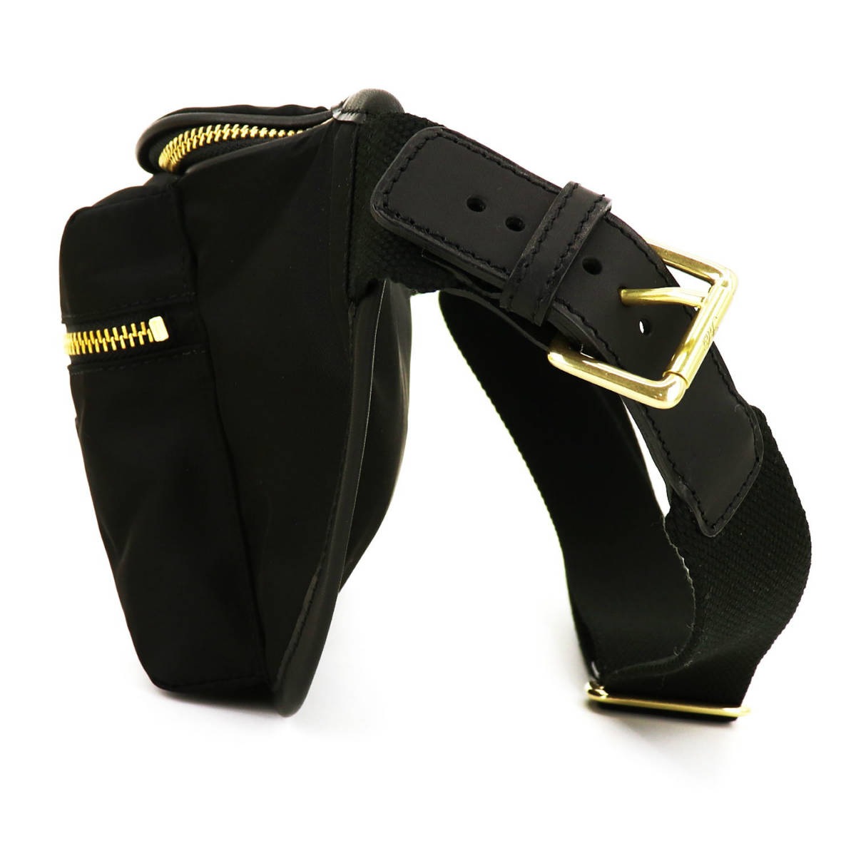 フェリージ ボディバッグ ナイロン×バケッタレザー ウエストバッグ Felisi 799/10/DS FLS 