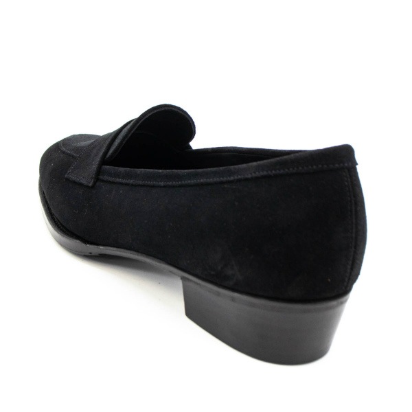 【セール】ダブルエイチ レザーシューズ メンズ ボロネーゼグッドイヤー製法 スーパーバック スエード Uチップローファー WH WHL-3500S WH0 BLK 【返品交換不可】