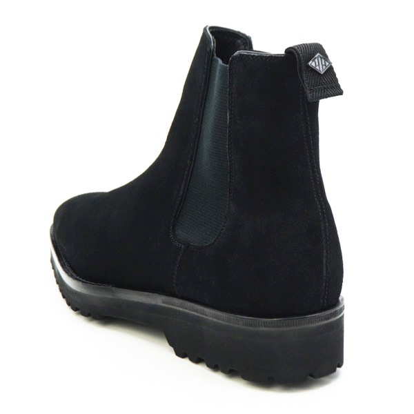 WH ダブルエイチ　サイドゴアブーツ　ブラック　6 楽天市場】【黒豹モデル オールラバーフィドルバック仕様】WH