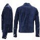 エンメティ ライダース メンズ スぺシェル カーフスキン スエード ダブルライダースジャケット ガブリエレ EMMETI GABRIELE EMT SP SUEDE CALF OLTREMARE