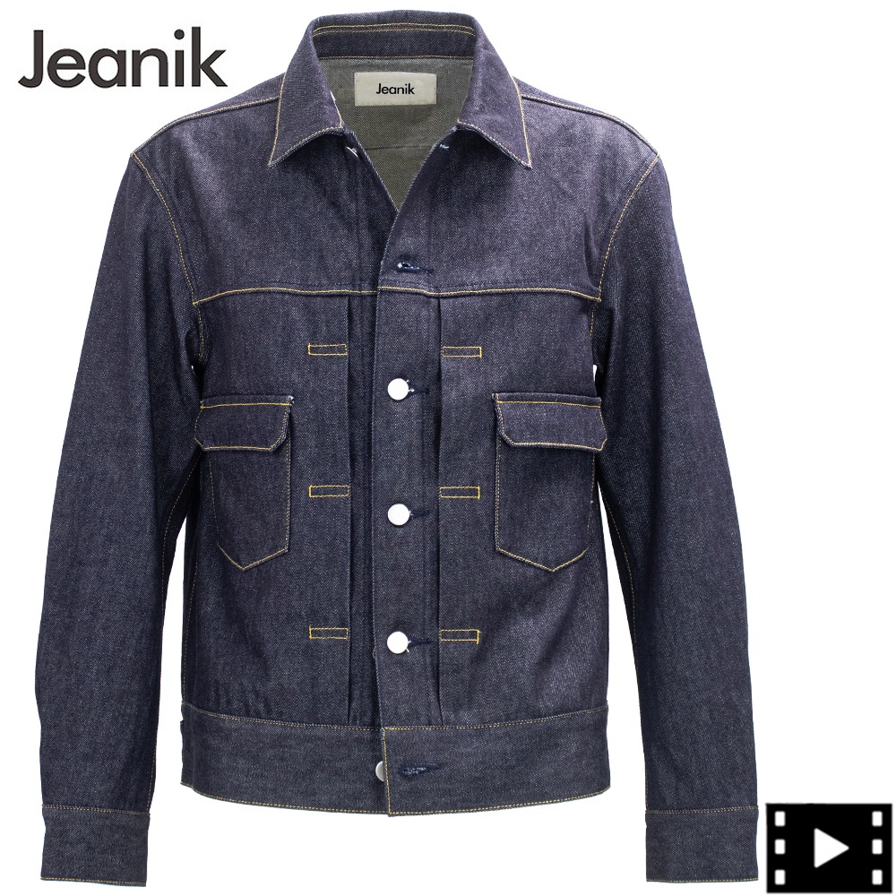 Jeanik デニムジャケット2ndタイプ 2ndタイプ デニムジャケット｜Jeanik（ジーニック）｜TOKYOlife