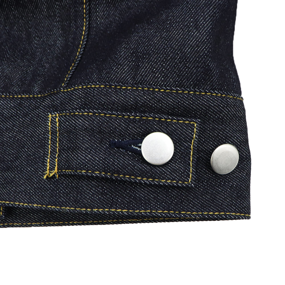 ジーニック ブルゾン メンズ ワンウォッシュデニム Gジャン セカンド