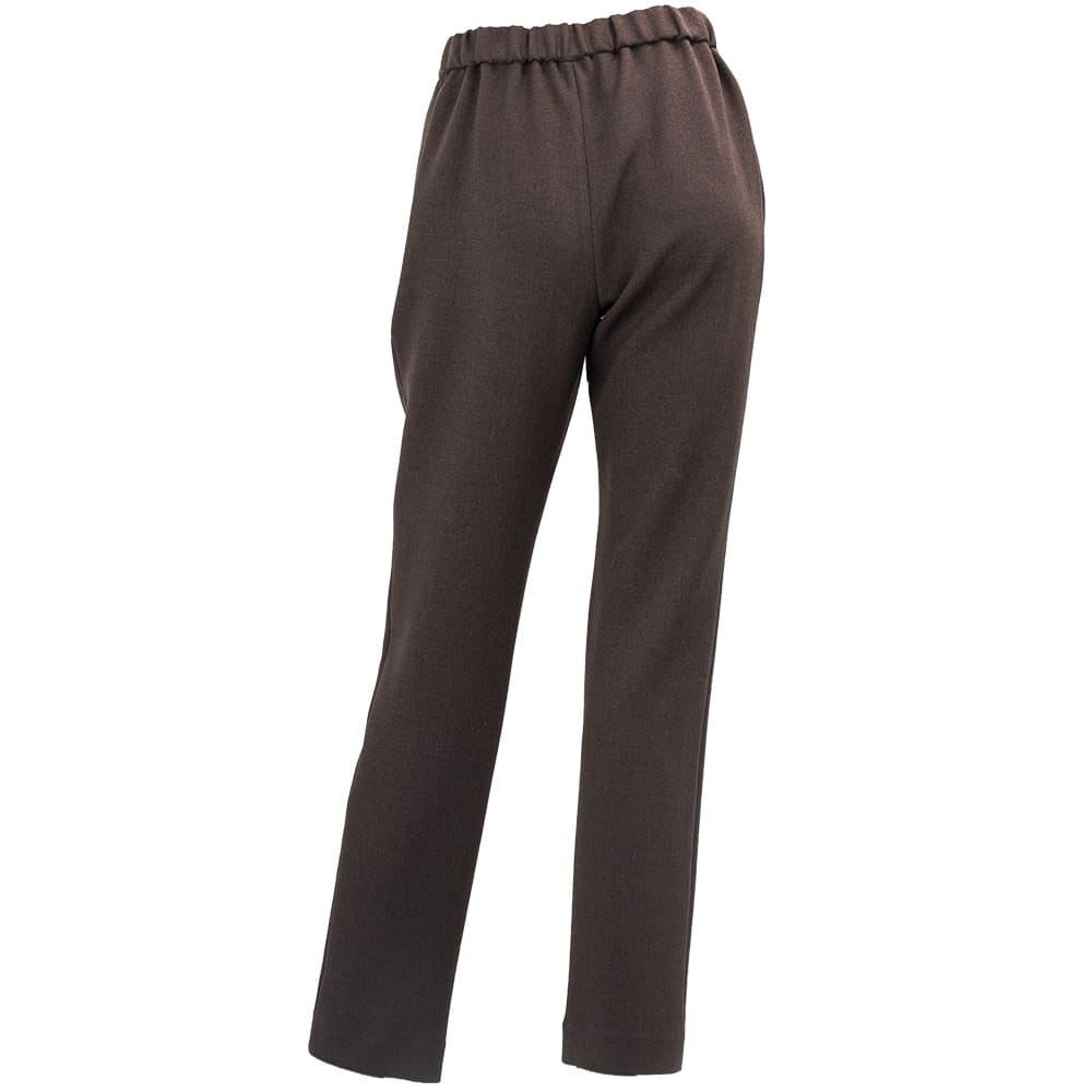 シューソネット パンツ レディース ポリエステル ストレッチテーパードパンツ CHOUSONNETTE 075-365-033 CHO 秋冬新作