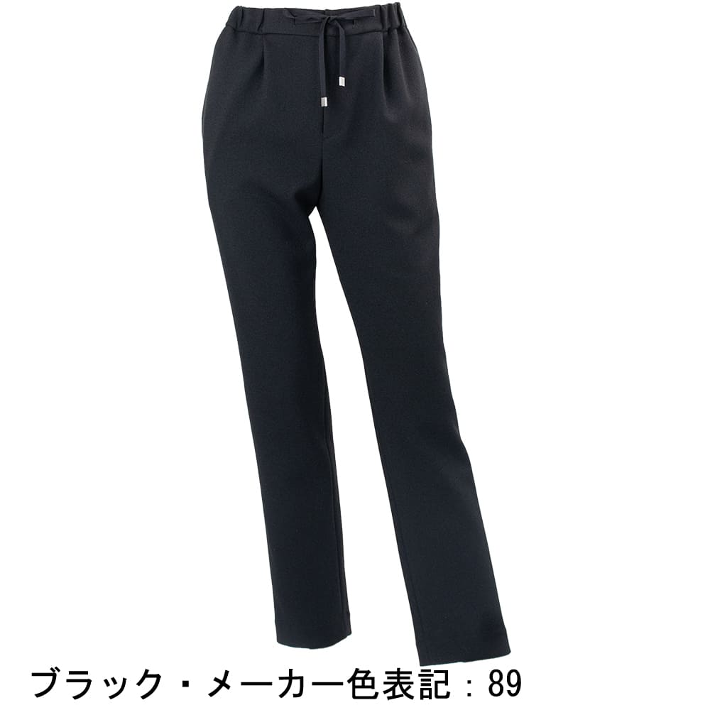 シューソネット パンツ レディース ポリエステル ストレッチテーパードパンツ CHOUSONNETTE 075-365-033 CHO 秋冬新作