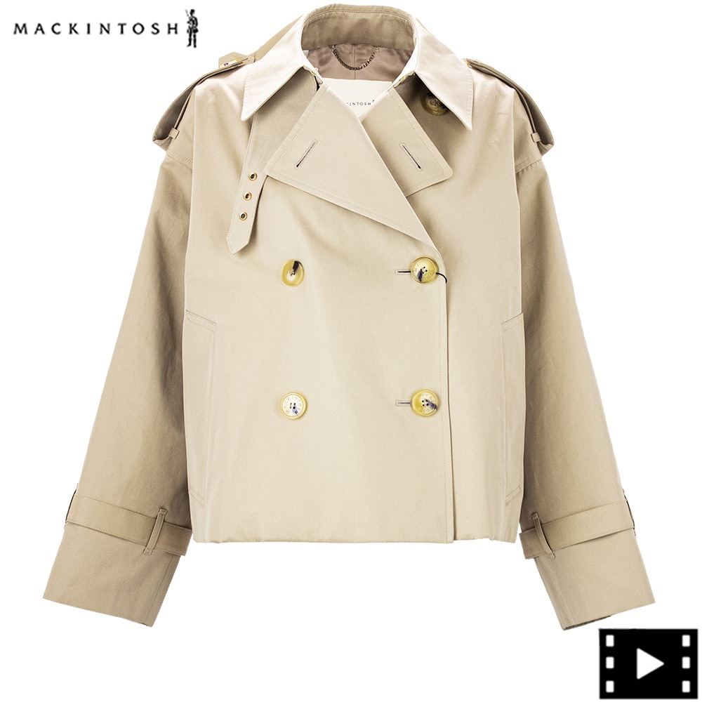 マッキントッシュ コート レディース ショートトレンチコート EYEMOUTH