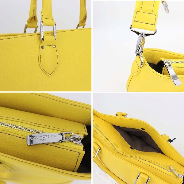 ペッレモルビダ トートバッグ 限定カラー シュリンクレザー 横型 2WAY トートバッグ PELLE MORBIDA PMO-MB048PO PMO