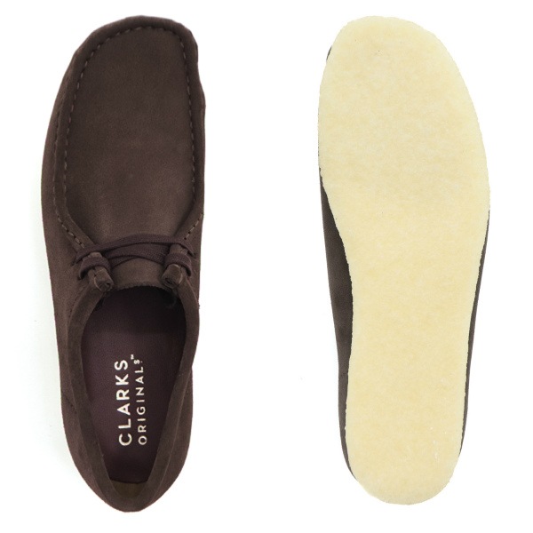 クラークス オリジナルズ ブーツ メンズ スエード ワラビー CLARKS ORIGINALS WALLABEE CLK 26156606 Dark Brown Suede