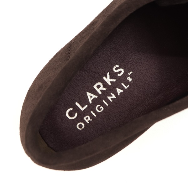 クラークス オリジナルズ ブーツ メンズ スエード ワラビー CLARKS ORIGINALS WALLABEE CLK 26156606 Dark Brown Suede