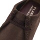 クラークス オリジナルズ ブーツ メンズ スエード ワラビー CLARKS ORIGINALS WALLABEE CLK 26156606 Dark Brown Suede