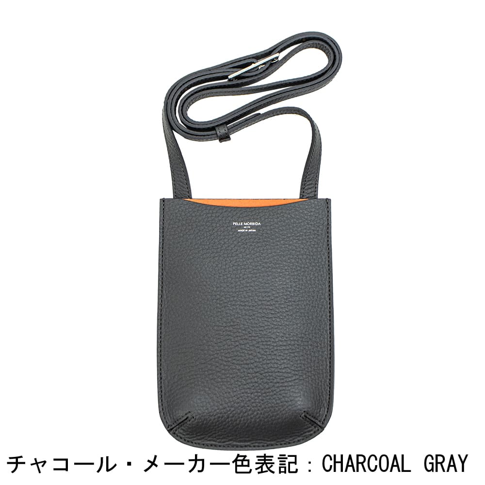 ペッレモルビダ バッグ 牛革 ダブルフェイスレザー スマホショルダー テーラマリーナ PELLE MORBIDA Tela Marina PMO-TE012 PMO