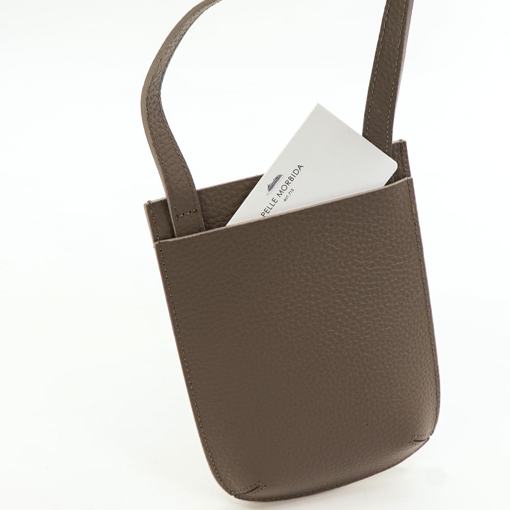 ペッレモルビダ バッグ 牛革 ダブルフェイスレザー スマホショルダー テーラマリーナ PELLE MORBIDA Tela Marina PMO-TE012 PMO