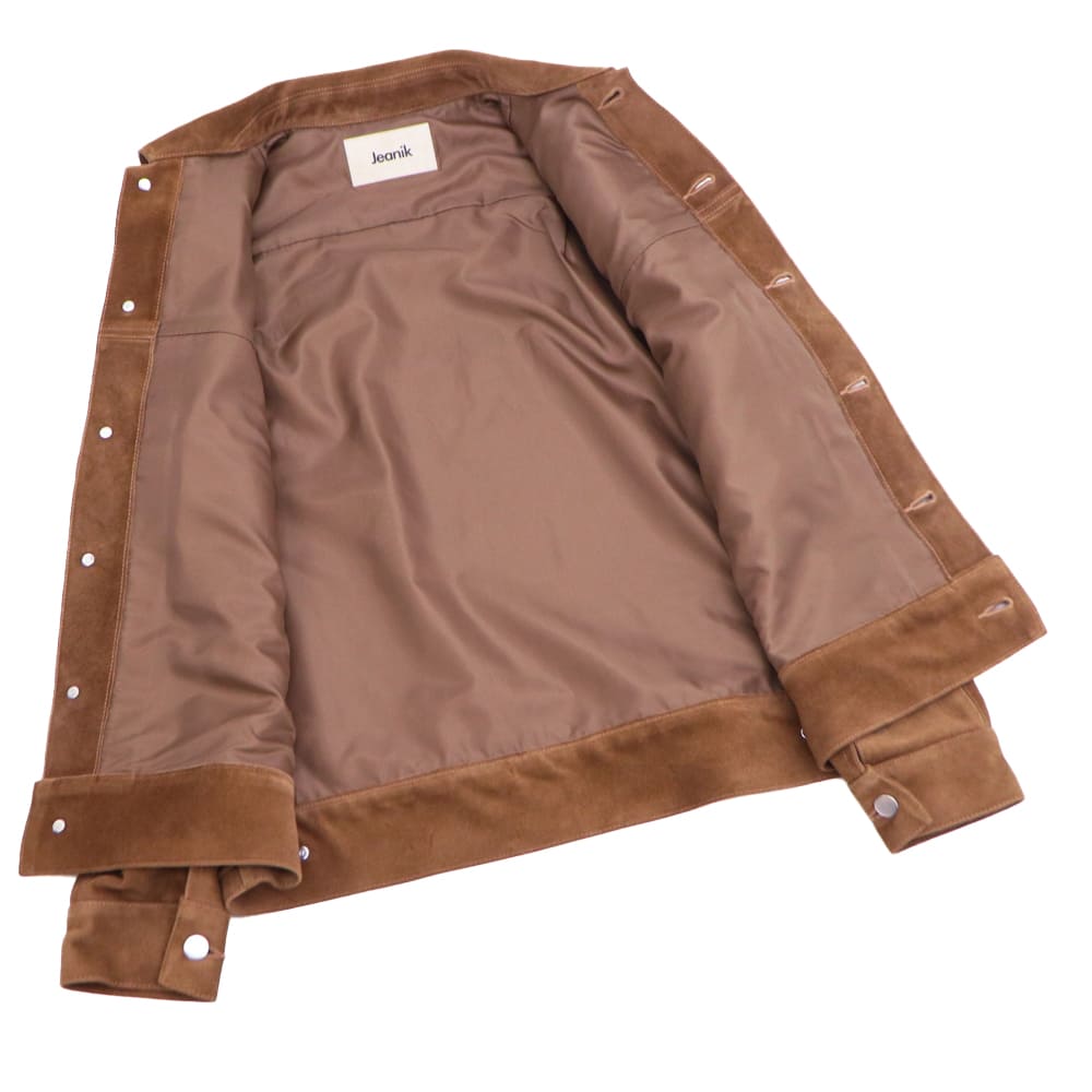 【専用】セラファン リバーシブル スエードレザージャケット 48 フランス製 6190023810015.jpg