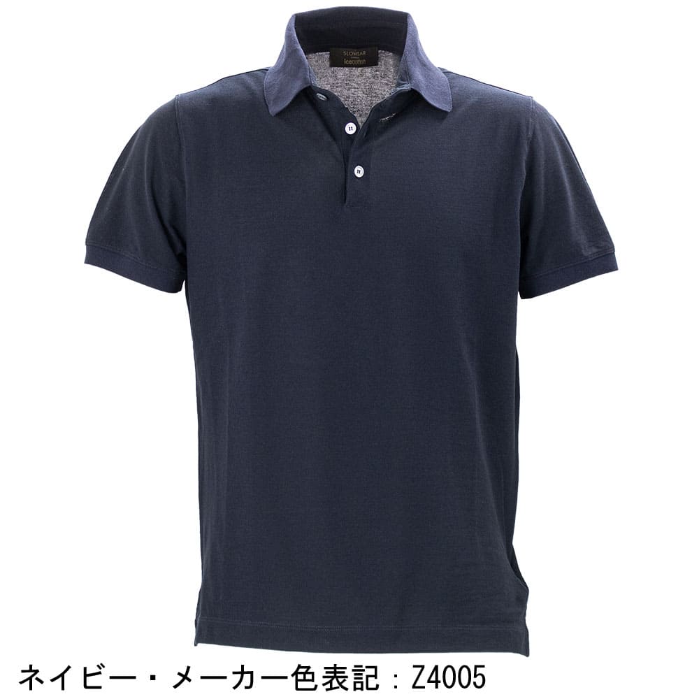 美品 ZANONE ザノーネ アイスコットン ポロシャツ ネイビー 紺50 ZANONE アイスコットン ポロシャツ 50 ネイビー、黒 美品 ZANONE