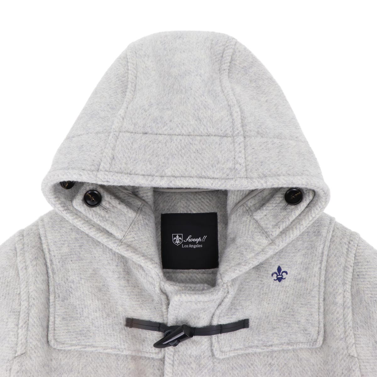 【セール 半額以下】スウィープロサンゼルス コート メンズ プレミアム ダッフルコート SWP Sweep!! LosAngeles GRAY（グレー） 【返品交換不可】