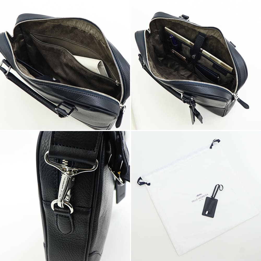 ペッレモルビダ バッグ 牛革 シュリンクレザー 2WAYブリーフバッグ メイデンヴォヤージュ PELLE MORBIDA MAIDEN VOYAGE PMO-MB077 PMO