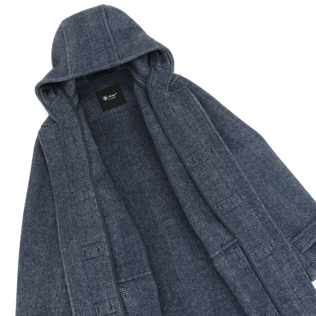 【セール 半額以下】スウィープロサンゼルス コート メンズ プレミアム ダッフルコート SWP Sweep!! LosAngeles NAVY（ネイビー） 【返品交換不可】