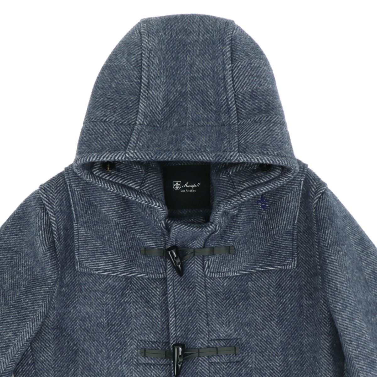 【セール 半額以下】スウィープロサンゼルス コート メンズ プレミアム ダッフルコート SWP Sweep!! LosAngeles NAVY（ネイビー） 【返品交換不可】