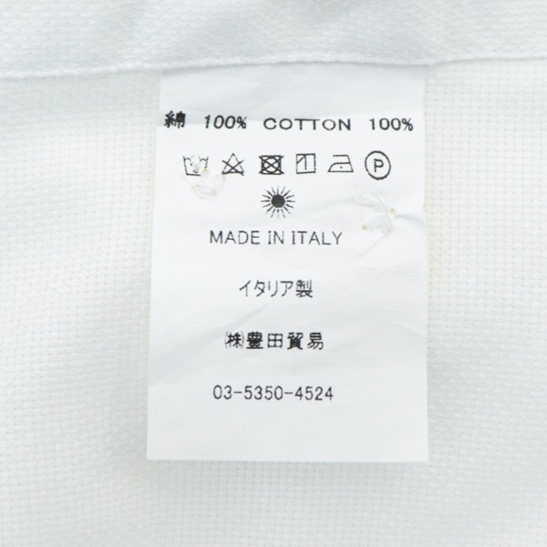 ジャンネット シャツ メンズ ワイドカラー スリムフィット コットン ロイヤルオックスフォードシャツ GIANNETTO SLIM FIT 143600L81 GNT 0001