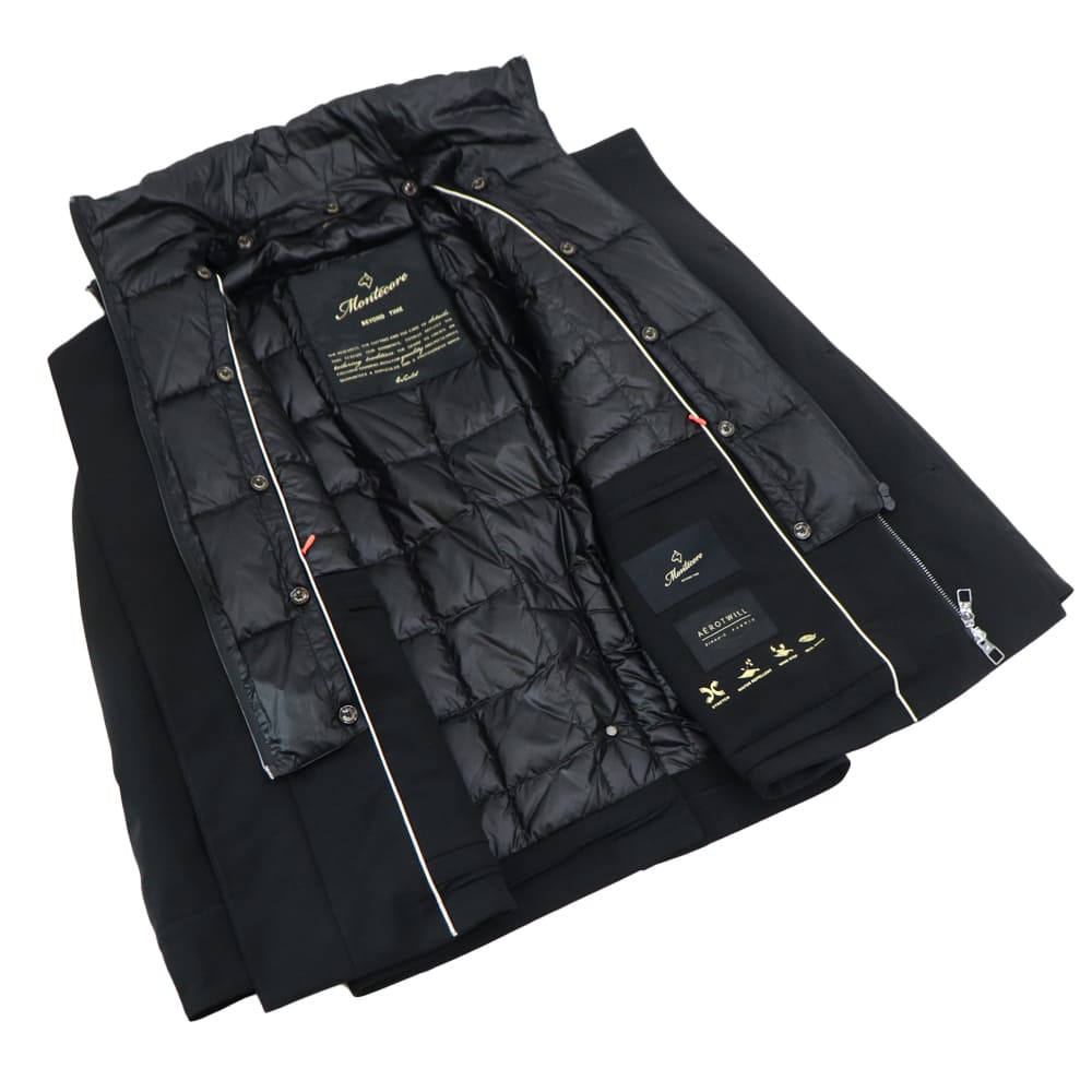 モンテコーレ Montecore ストレッチダウン 48 MONTECORE モンテコーレ メンズ ダウン ジャケット ミドル丈