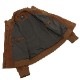 エンメティ ブルゾン メンズ 0.5mm厚 スペシャル ラムスエード A-1型ブルゾン ガス EMMETI GUS EMT LANA SP LAMB SKIN SUEDE TYPE A-1 CHESTNUT