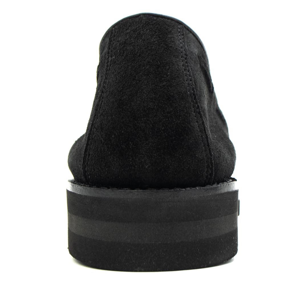 ダブルエイチ レザーシューズ メンズ チャールズFステッド社 ヤヌスカーフ タッセルローファー ソフトシリーズ WH WHF-0002J WH0 BLK 春夏新作