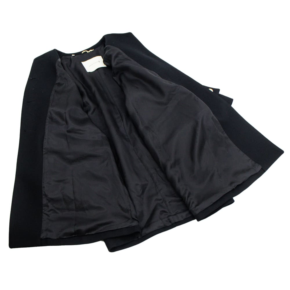 マッキントッシュ コート レディース ウール ノーカラーコート